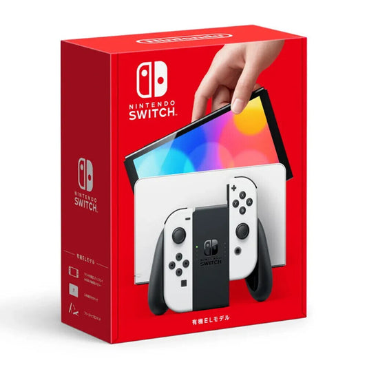 Nintendo Switch OLED 64GB White Joy-Con 2021 Free Shipping